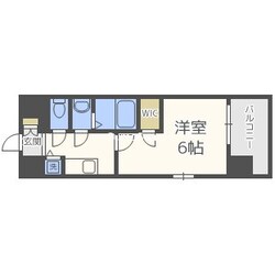 肥後橋駅 徒歩7分 5階の物件間取画像